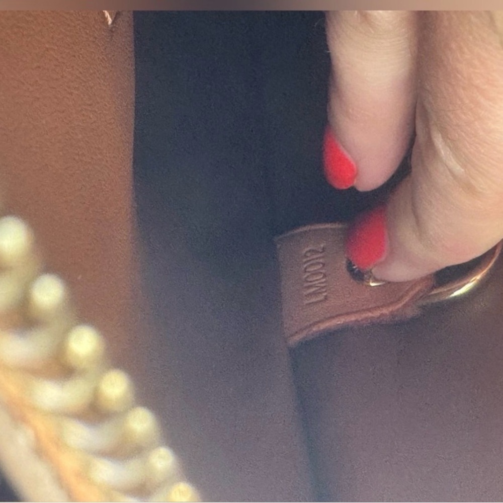 Louis Vuitton Vernis Tote Bronze Patent Monogram Shoulder Bag Authentic LV - Picture 11 of 12